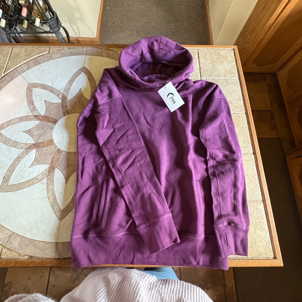 Women's Purple Hoodie Sweater